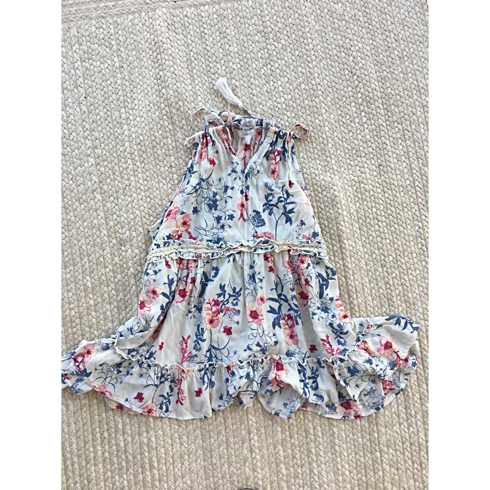 Floral Ruffle Blouse